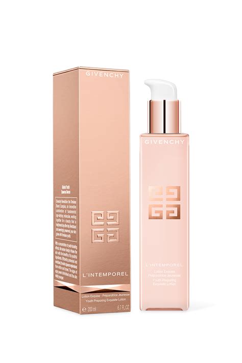 givenchy l'intemporel youth preparing exquisite lotion